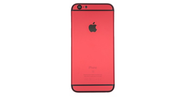 Apple best sale 6 red